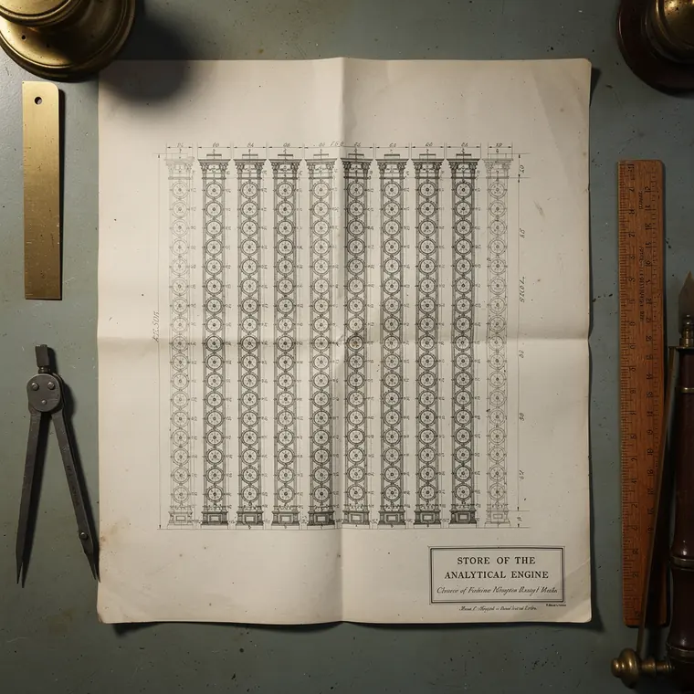 The Store, 1837, Memory Columns