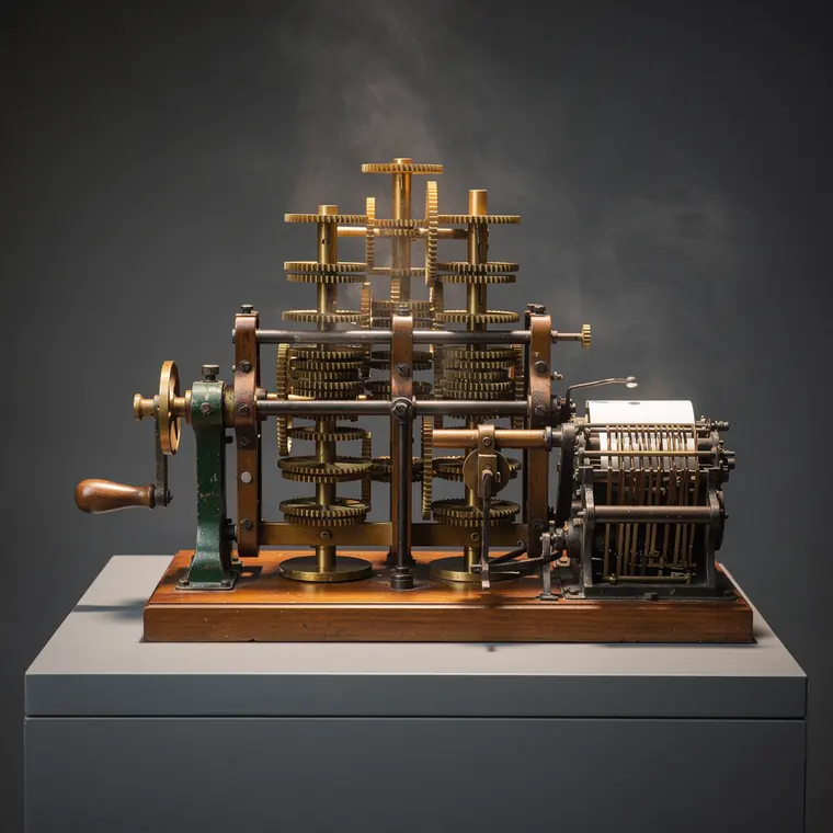 The Trial Model, 1871, Part-Assembled Mill