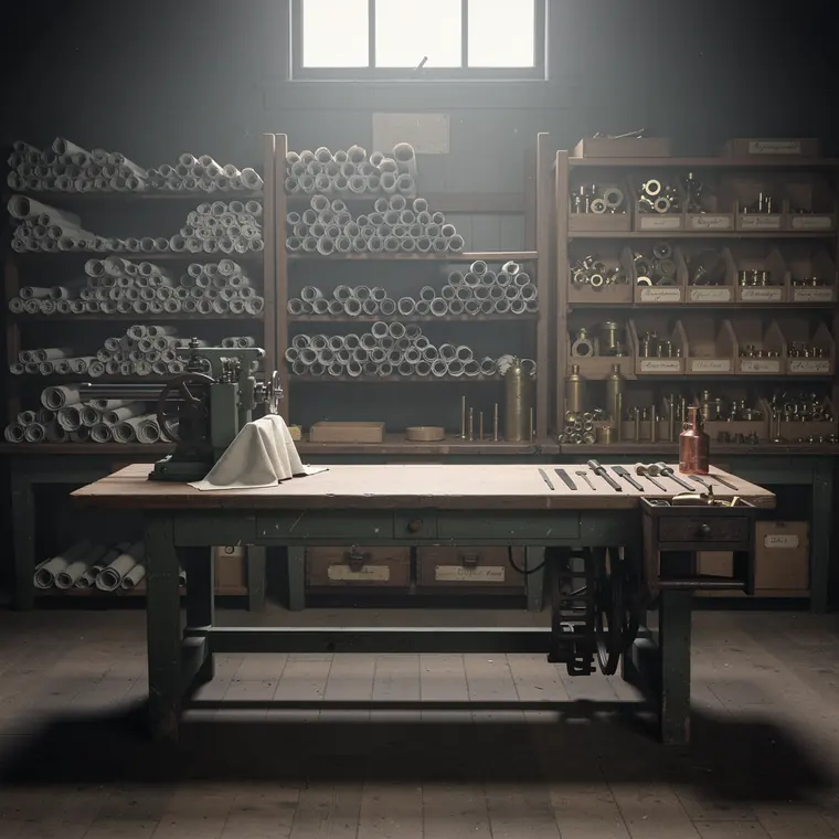 Dorset Street, 1871, The Workshop at his Death