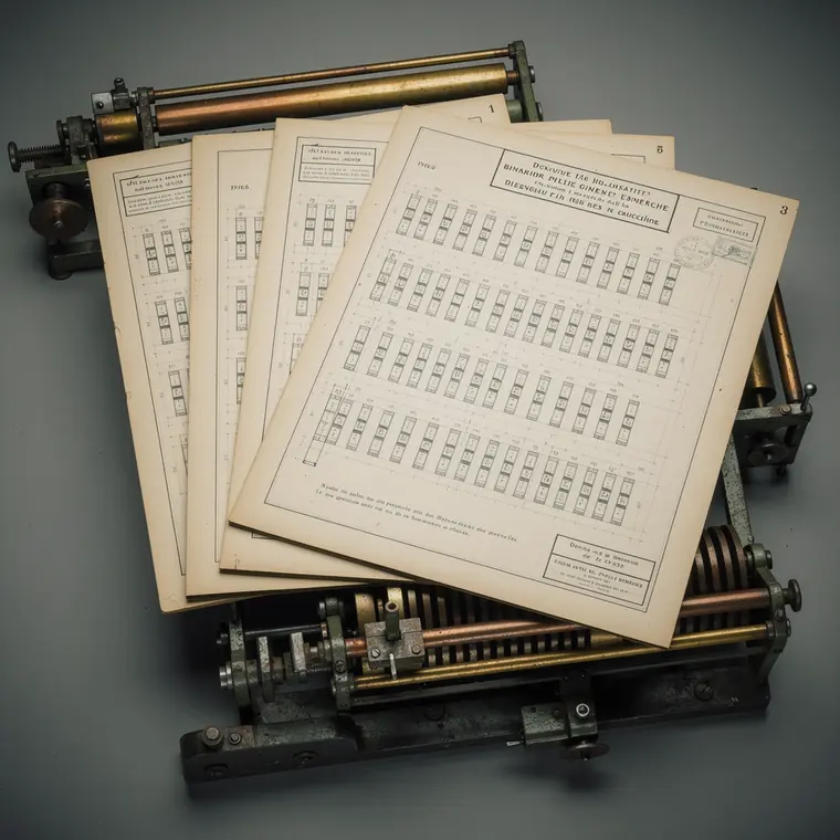 Couffignal's Binary Machine, 1938, Binary Design, Unfinished