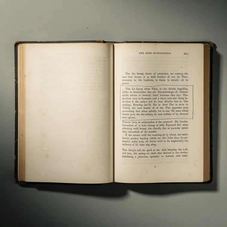 The Passage on Music, 1843, Speculation