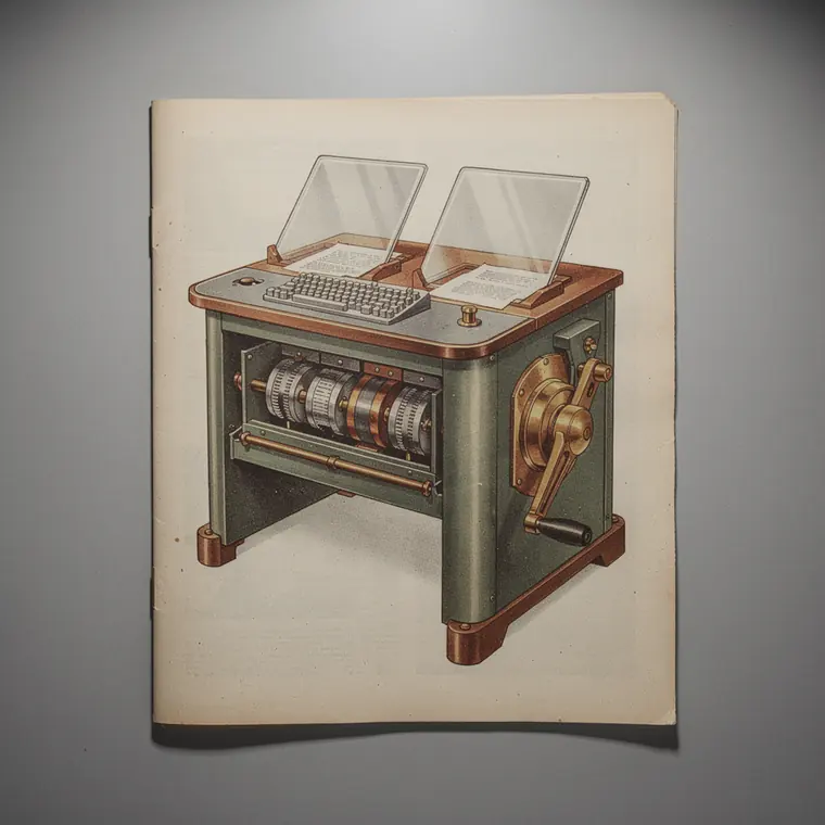 The Memex, 1945, Imagined Desk