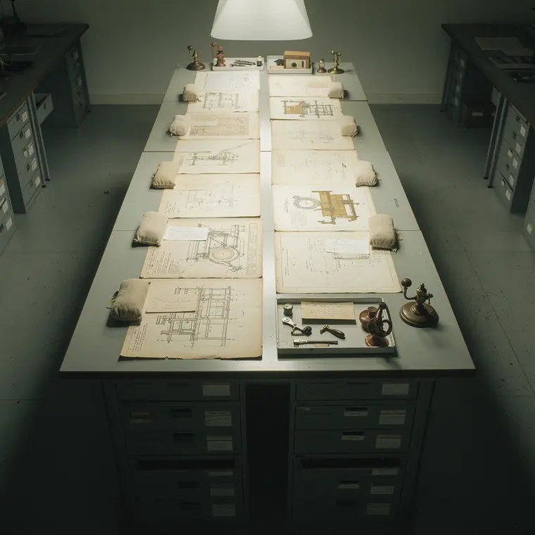 The Drawings Catalogued, 1985, Reconstruction Project