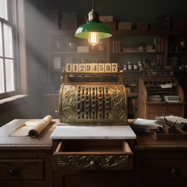 National Cash Register Model 5, 1892, Cash Register
