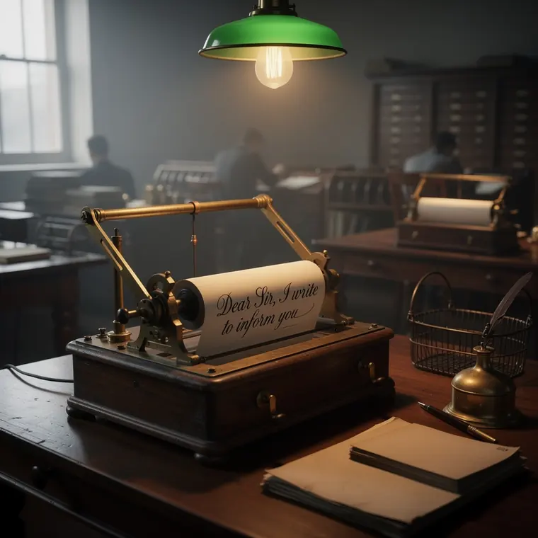 The Telautograph, 1893, Remote Writing