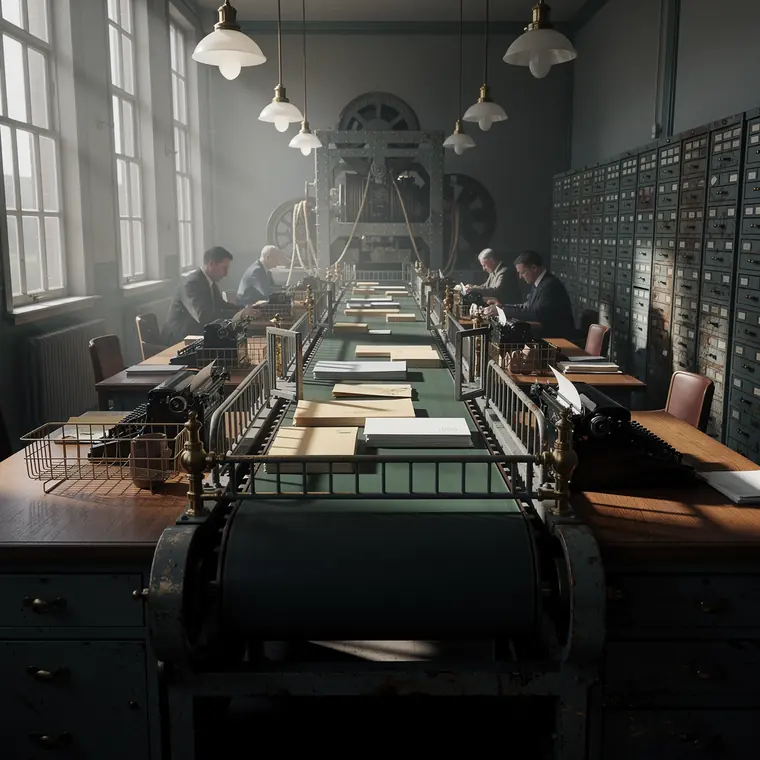 The Paper Conveyor, 1930, Office Conveyor