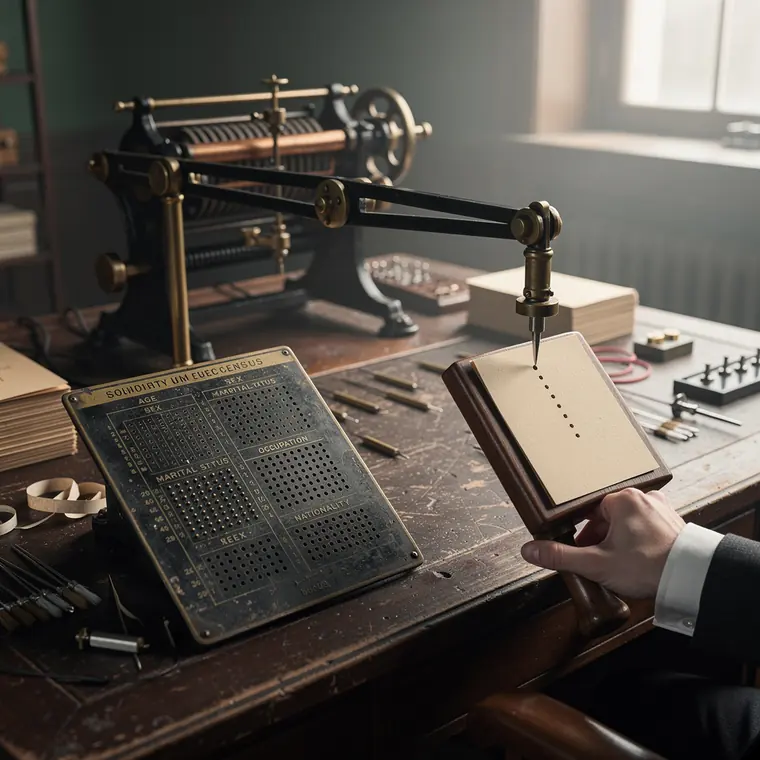 The Pantograph Punch, 1890, Card Punching