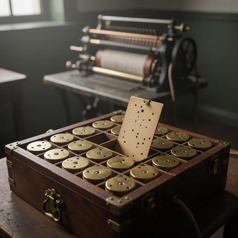 The Sorting Box, 1890, Electric Sorter