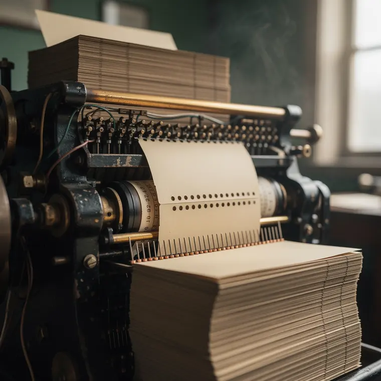 The Integrating Tabulator, 1900, Automatic Card Feed