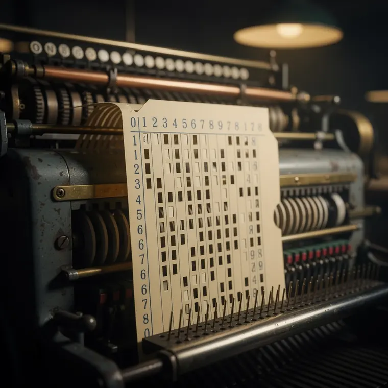 The Interpreter Type 552, 1937, Card Printing