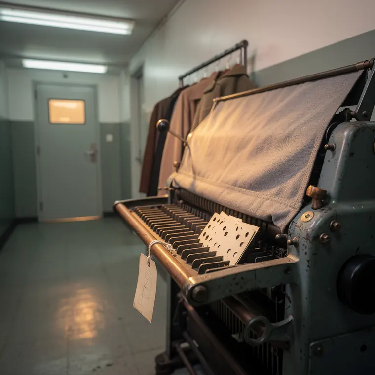 The Sorter in the Corridor, 1962, Displaced Equipment