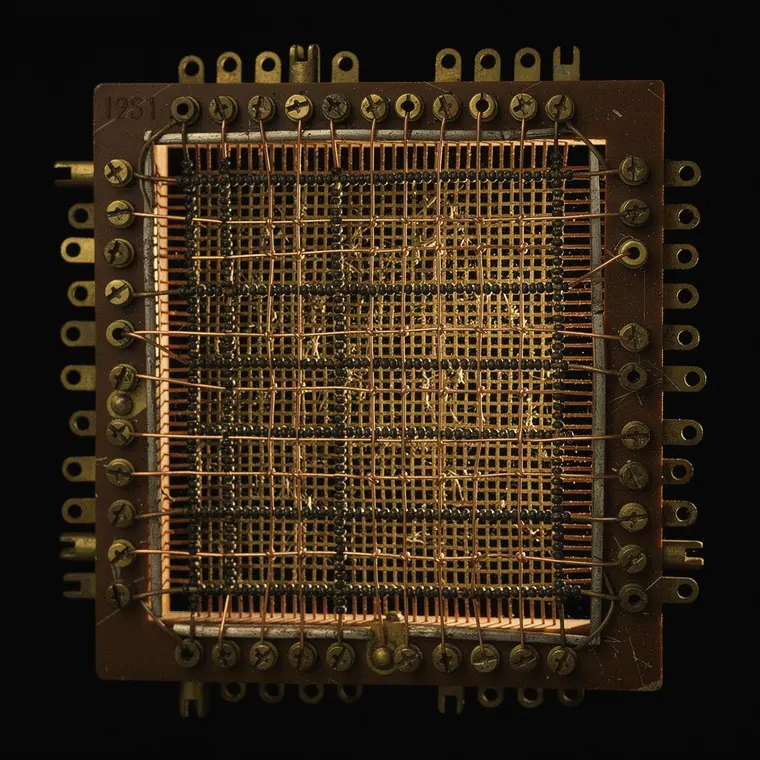 The First Core Plane, 1951, Coincident Current Memory