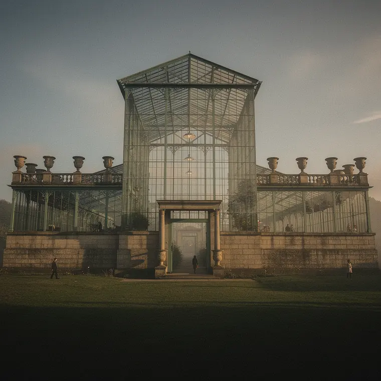 Temperate House Kew, 1863, Iron and Glass Hall