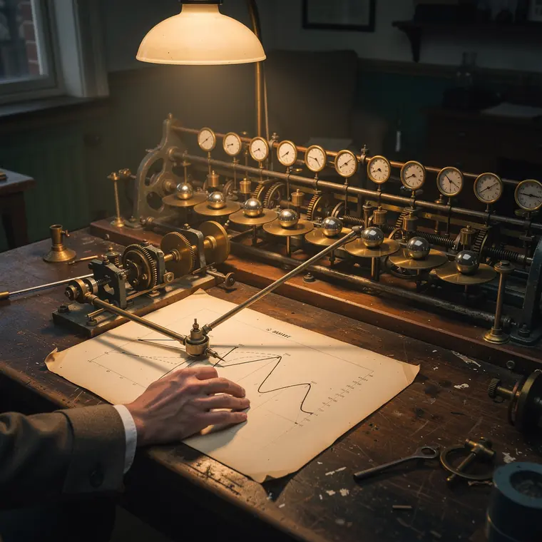 The Harmonic Analyser, 1878, Fourier Analysis