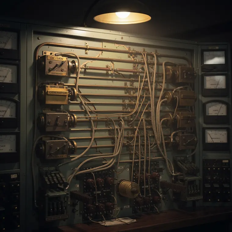 The Network Analyser, 1929, Power System Model