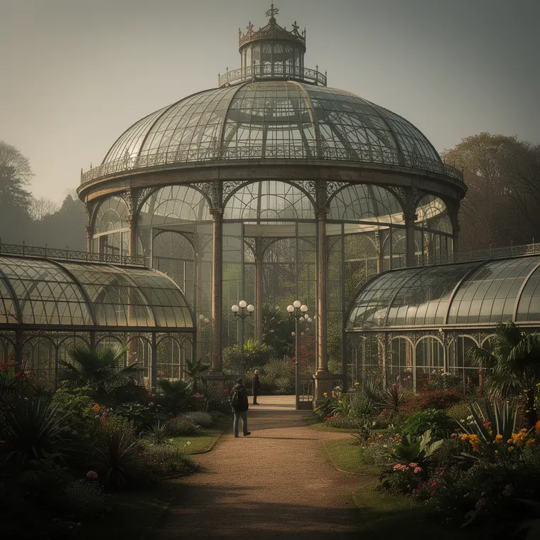 Serres Royales de Laeken, 1876, Iron and Glass Dome