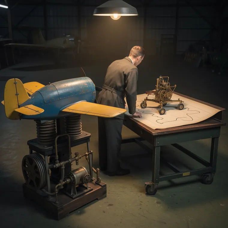 The Link Trainer, 1934, Flight Simulation