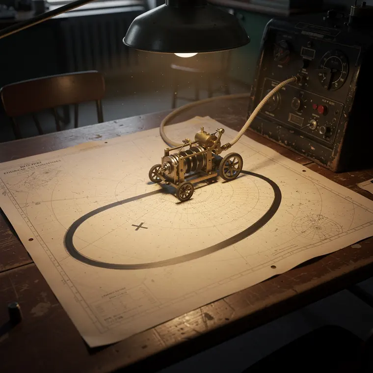 The Crab, 1935, Course Plotter