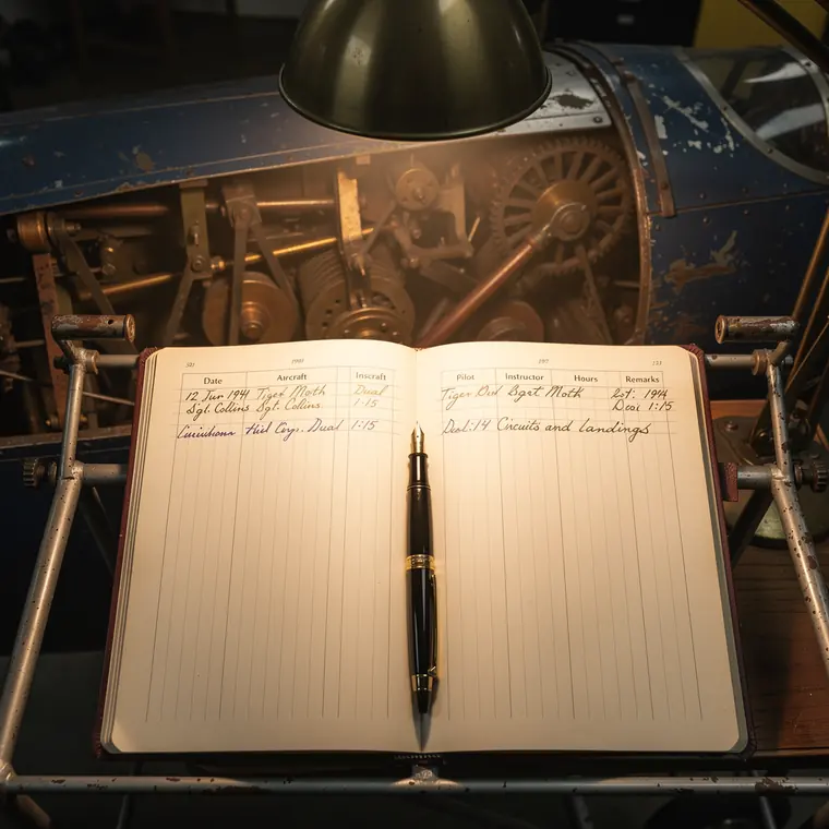 The Trainee's Log, 1941, Training Record