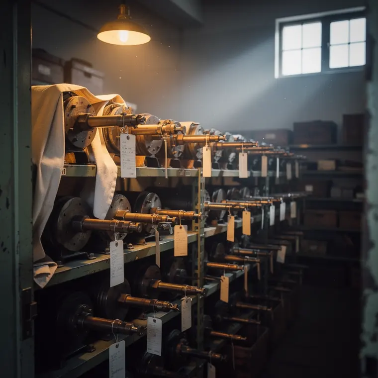 The Storage Room, 1960, Retired Equipment