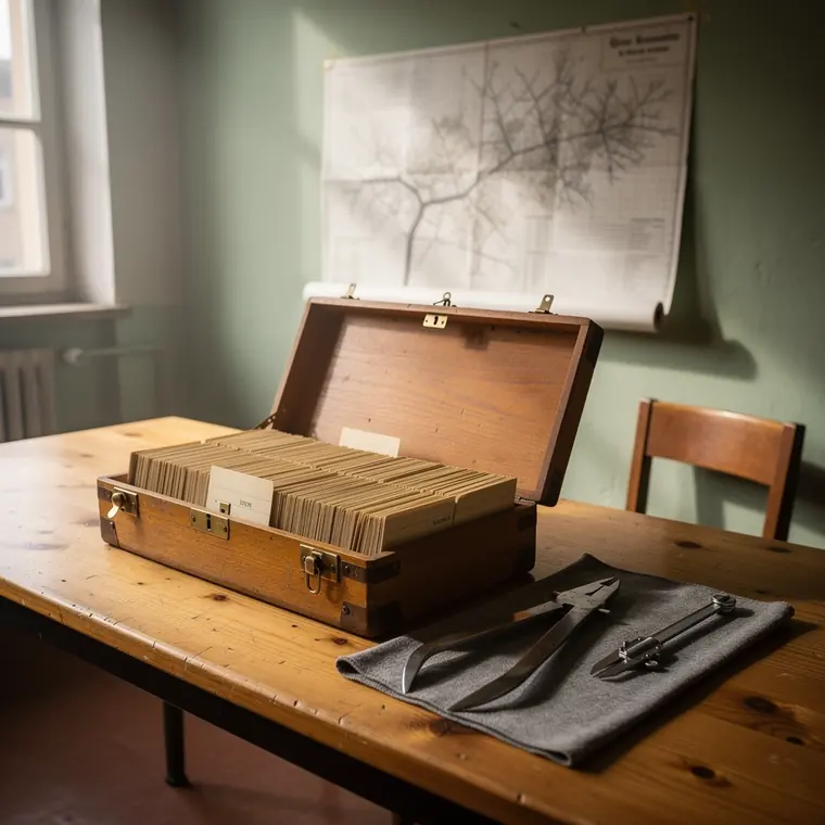 The Ritter Files, 1936, Card Index and Calipers