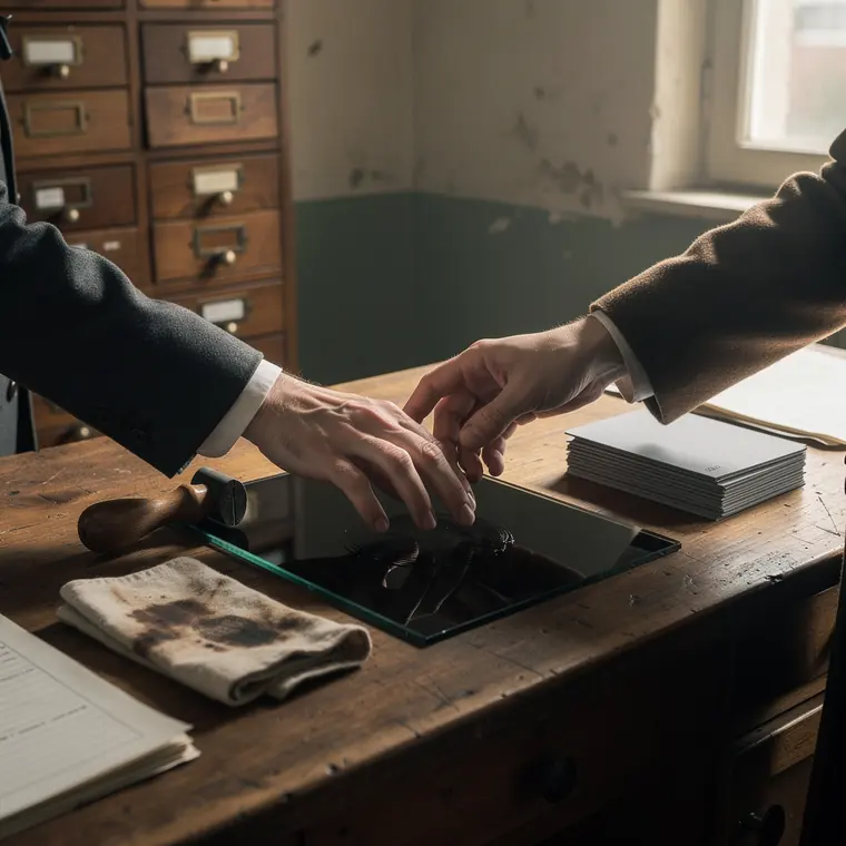 The Persoonsbewijs, 1941, Fingerprint Identity Card