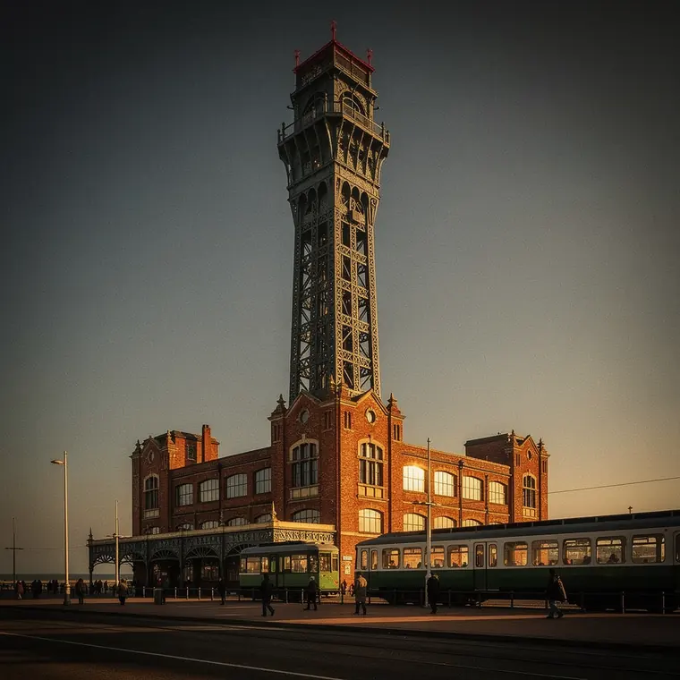 Blackpool Tower, 1894, Steel Lattice Tower