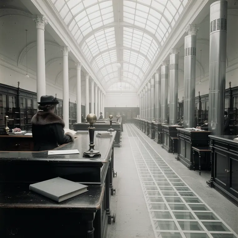 The Savings Bank Hall, 1906, Postal Savings Banking Hall