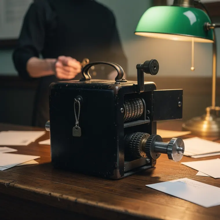 The Postage Meter, 1920, Sealed Postage Meter