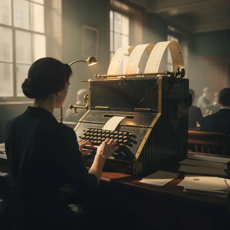 The Proof Machine, 1934, Bank Proof Machine