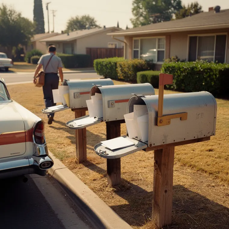 The Fresno Drop, 1958, Unsolicited Mass Mailing of Bank Credit Cards