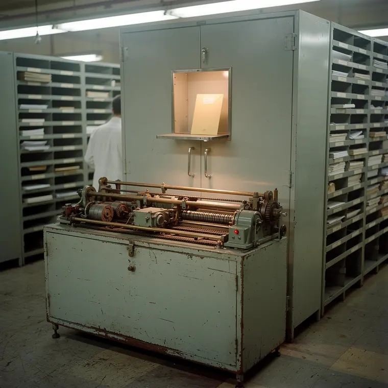 The Address Reader, 1965, Optical Character Reader for Mail