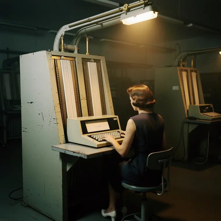 The Pforzheim Sorter, 1965, Letter Coding Desk