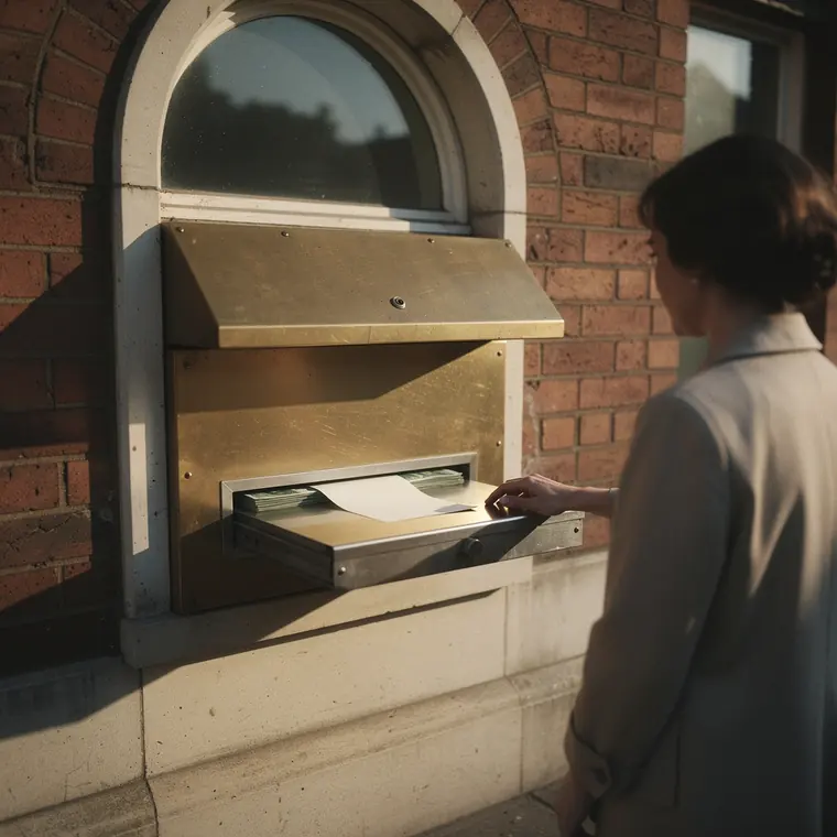 The Enfield Cash Machine, 1967, Voucher-Operated Cash Dispenser