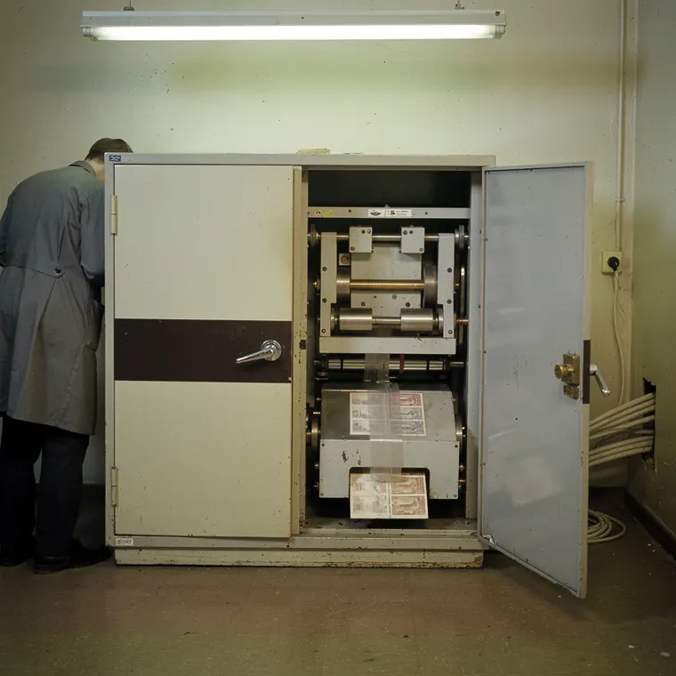 The Bankomat, 1967, Cash Dispenser Safe Unit