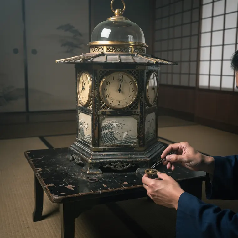 The Myriad Year Clock, 1851, Variable-Hour Spring Clock