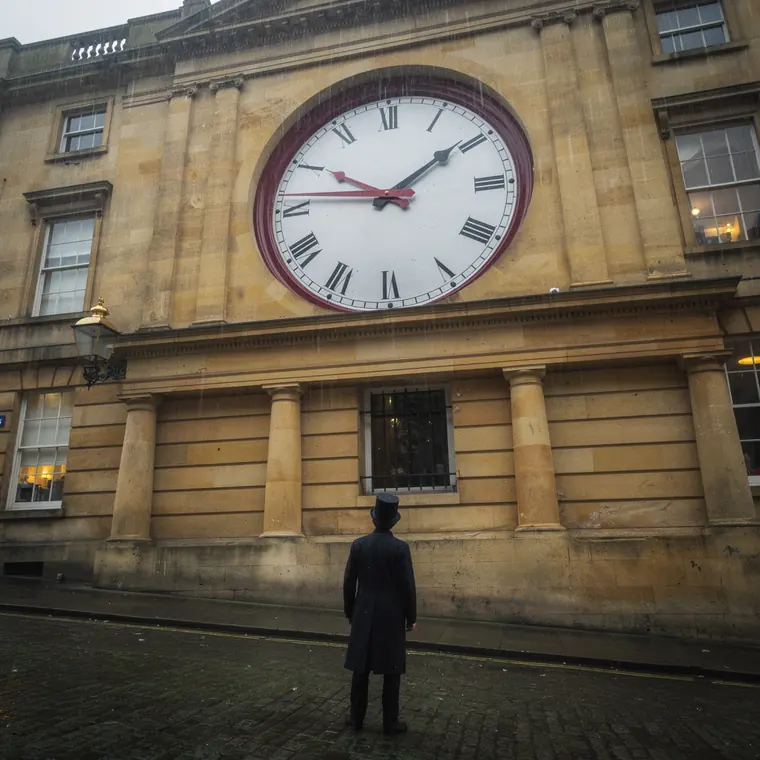 The Second Minute Hand, 1852, Dual-Time Public Clock