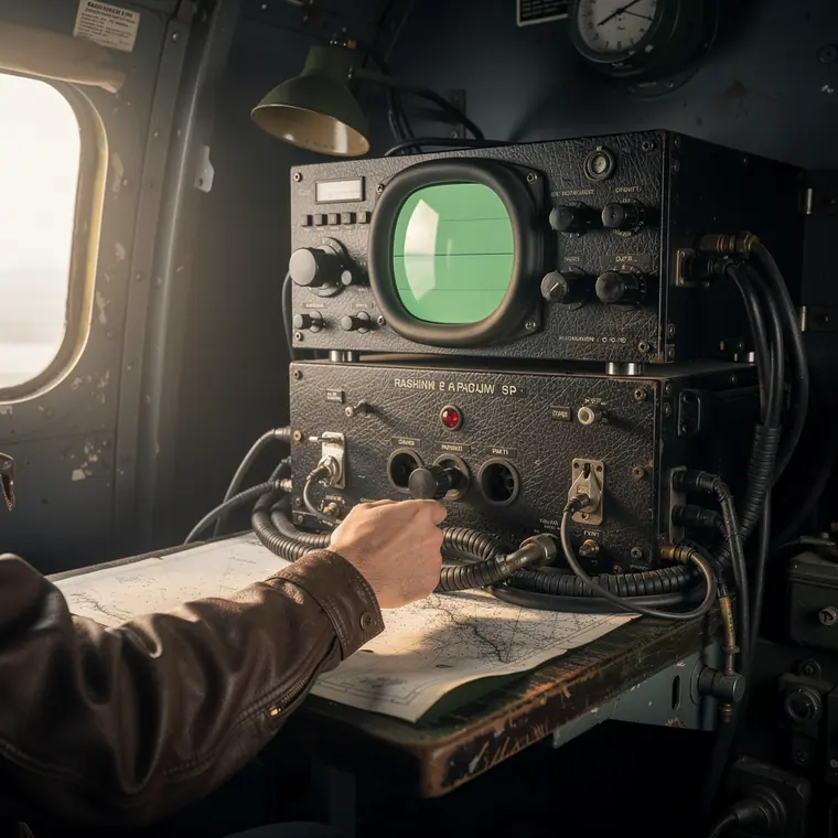 The Loran Receiver, 1942, Hyperbolic Pulse Navigation