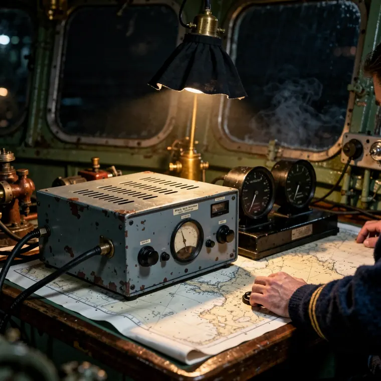 The Decca Outfit, 1944, Phase Comparison Radio Navigation