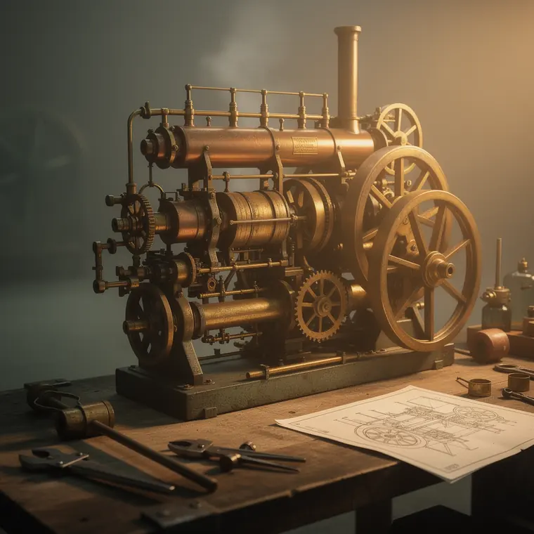 Watt Separate Condenser, 1769, Separate Condenser