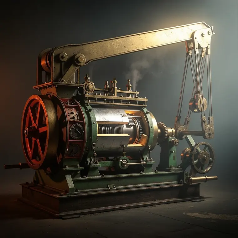 Watt Double-Acting Engine, 1782, Double Acting Engine