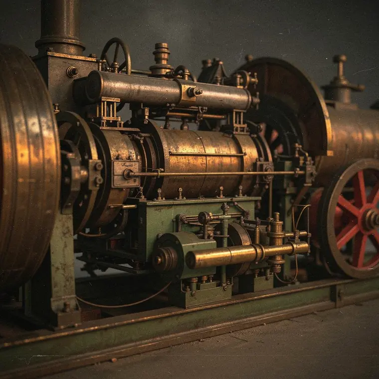 Corliss Valve Gear, 1849, Precision Valve Gear