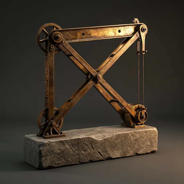 Grasshopper Beam Engine, 1803, Compact Construction