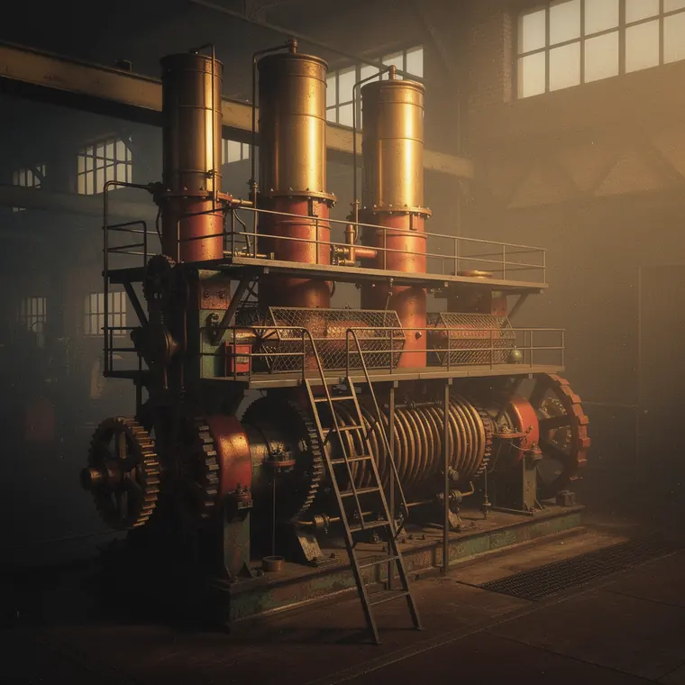 Triple Expansion Engine, 1870, Triple Expansion
